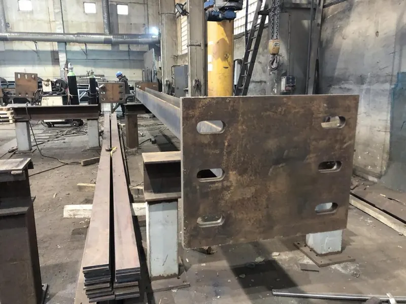 Balcony after welding