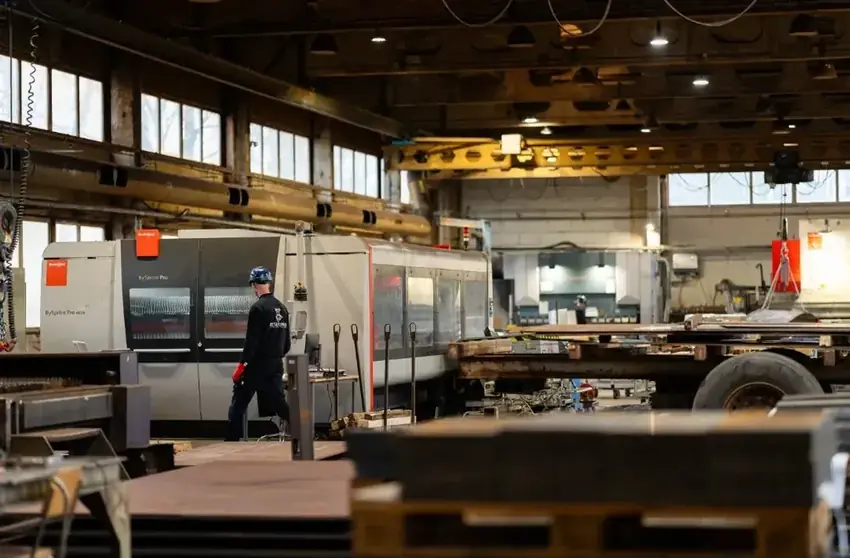 Metālapstrādes ražotne Latvijā — Ritausmas Steel Constructions