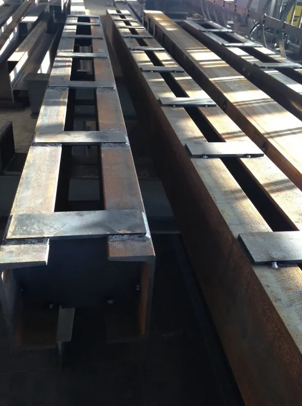 Parts after welding