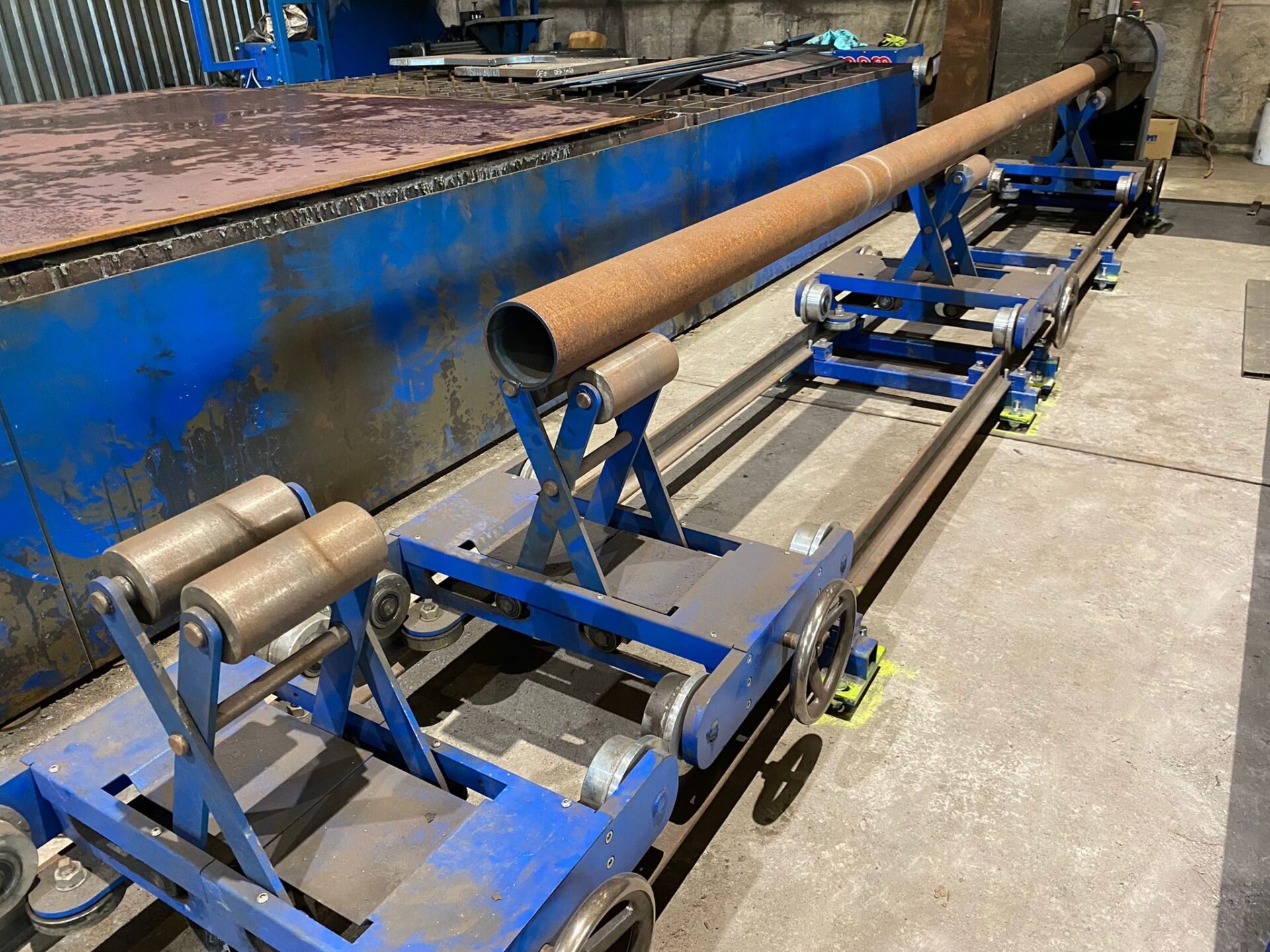 Резка труб - Ritausmas Steel Constructions